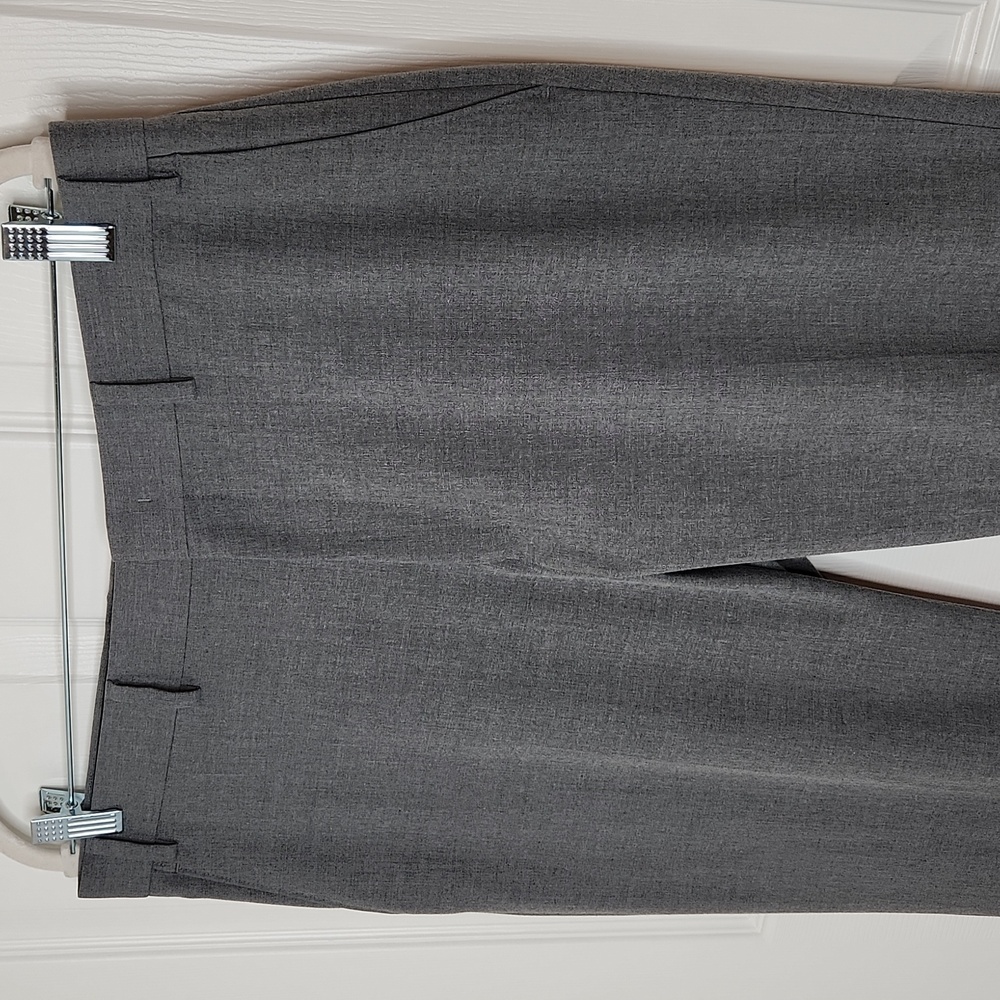 Mens Lauren Ralph Lauren black label grey dress pants 35 x 32 - Picture 2 of 8